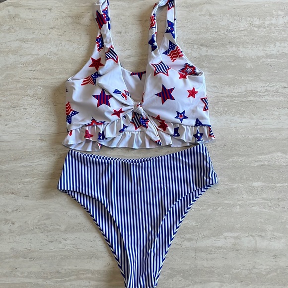 Zaful Patriot bikini 🇺🇸 - Picture 1 of 3